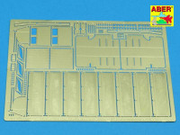 Photo-etched set 1/35 side fenders for Tiger I H1 (Afrika Korps)