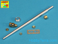 Aber  35-L125 Barrel for German 8,8cm Kw.K 43 (L/71) gun used on VK4502 (P) & Tiger B Porsche-Turm, for Hobby Boss/Dragon