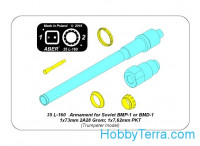 Aber  35-L160 Armament for Soviet BMP-1/BMD-1 1x73mm 2A28 Grom;1x7,62mm PKT (Trumpeter)