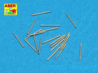 Set of 20 pcs 20 mm L/65 barrels MG C/30 for german ships