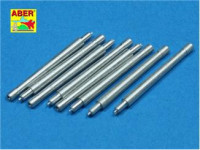 Set of 8 pcs 380mm short barrels for ships Richeulieu, Jean Bart