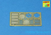 Grilles for Sd.Kfz.171 Panther, Ausf.G, late, for Tamiya kit