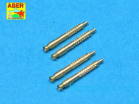 Set of 4 barrel tips for German 13 mm MG 131 aircraft machine gun