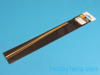 Aber BR-06 Brass round rods 0,6mm, 8 pcs