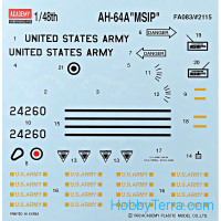 Academy  12262 Helicopter AH-64A "Apache"