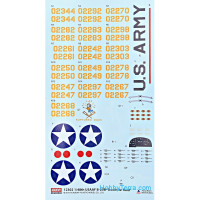 Academy 12302 Plastic model kit. USAAF B-25B "Doolittle raid" bomber