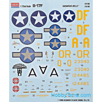 Academy  12495 B-17F "Memphis Belle"