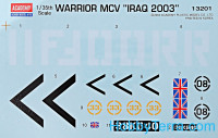 Academy 13201 1:35 scale Warrior MCV, Iraq 2003