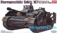 Sturmgeshutz Sdkfz. 167 + German Assault Gun Tank 75mm Stuk 40L/48 Gun