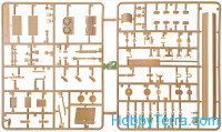 Academy  13239 German tank Tiger I with interior, early version