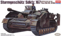 Sturmgeshutz Sdkfz. 167 + German Assault Gun Tank 75mm Stuk 40L/48 Gun
