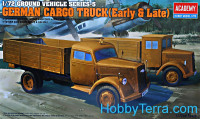 WWII Ground vehicle series. German cargo trucks (early and late)