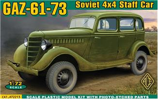 Ace  72213 GAZ-61-73 4x4 Soviet staff car