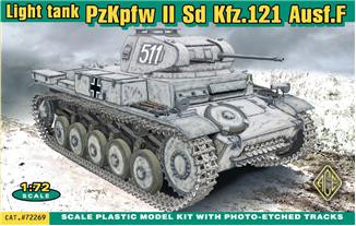 Ace  72269 PzKpfw II Sd Kfz.121 Ausf.F