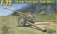 F-22 Soviet 76mm field gun/ German Pak.36(r)