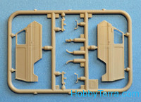 Ace 72473 Plastic model kit LKW 0.5t GL Wolf BAT LL medical car