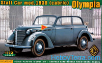 Olympia (cabrio) staff car, model 1938