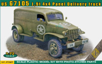 U.S. G7105 1,5t 4x4 Panel Delivery truck