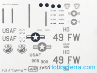 Aero Plast  226 F-22A Lighting II fighter