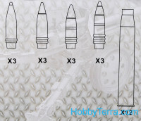 AFV-Club 35086 8.8cm L/71 Ammunition