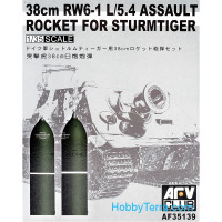 38cm RW6-1 L/5.4 Assault rocket for Sturmtiger
