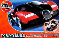 Bugatti Veyron – Black/Red. QuickBuild