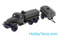 1:87 Zil-157 with barrel trailer