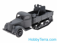1:87 Ford maultier with AA gun