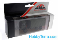 AMA  744935 1:87 Kamaz container truck, dark green color