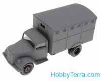1:87 Opel shelter truck, grey color