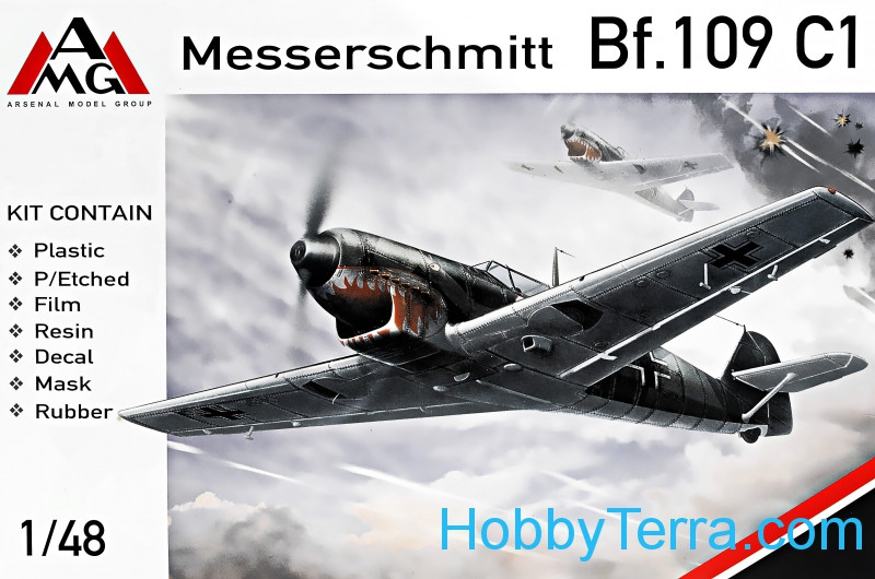 Fighter Messerschmitt Bf 109 C 1 Amg Models Hobbyterra Com