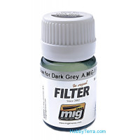 Filter. Blue for dark grey