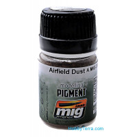 Pigment. Airfield dust