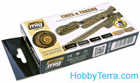 MIG (AMMO)  7105 Smart Set. Tires and tracks