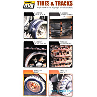 MIG (AMMO)  7105 Smart Set. Tires and tracks