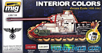 Interior Colors. German tanks, 1939-1945