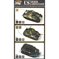 MIG (AMMO)  7119 Smart Set. US armor camouflage set