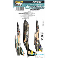 MIG (AMMO)  7206 Air Set. Argentinian colors vol.1