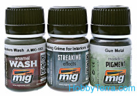 MIG (AMMO)  7404 Weathering Set. Fighting compartment