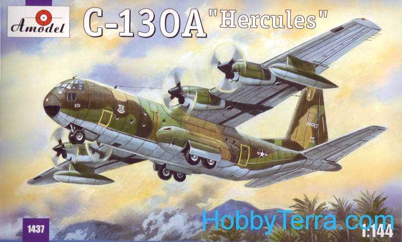 Amodel  1437 C-130A Hercules aircarft