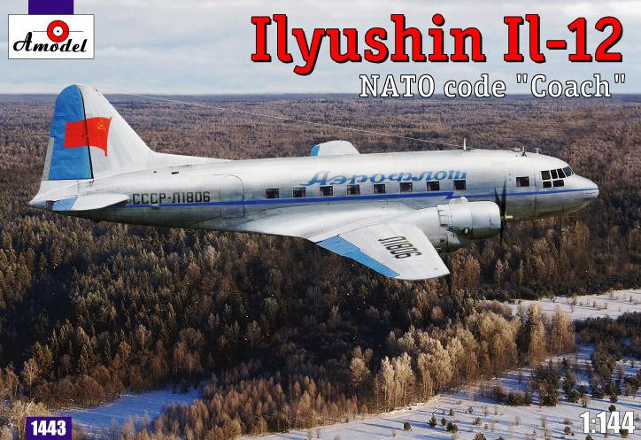 Amodel  1443 IL-12 "Coach" Soviet cargo aircraft