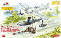 Floats & trolley for Fw-190W-2 fighter