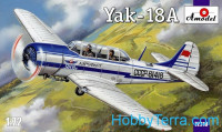 Yak-18A Soviet primary trainer aircraft