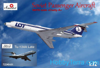 Tu-134A, late LOT/Aeroflot airliner