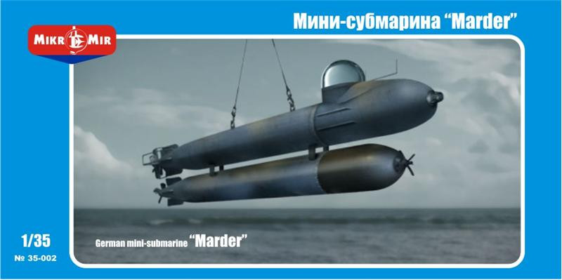 Micro-Mir  German mini-submarine "Marder"