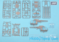 AMP 32003 Plastic model kit Hughes OH-6 Cayuse