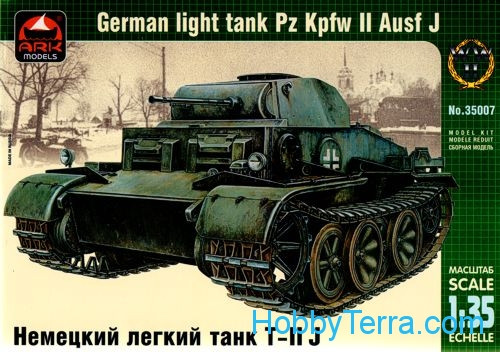 Ark models  35007 Pz.Kpfw II Ausf.J German light tank