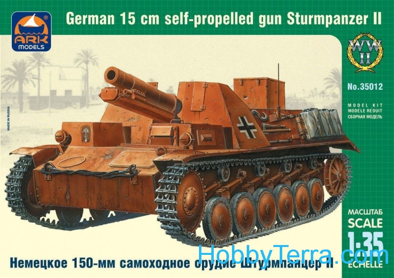 Ark models  35012 Sturmpanzer II German 150mm SPG