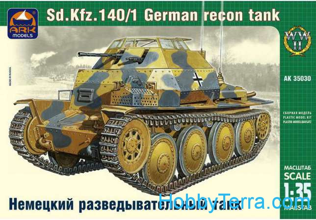 Ark models  35030 German Sd.Kfz 140/1 Aufklarungspanzer light tank