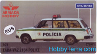 LADA-VAZ 2104 Police car (resin kit & PE set)